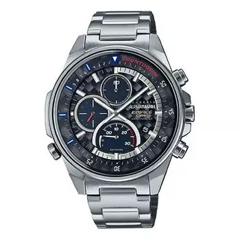 Часы CASIO EDIFICE Limited Edition Solar Powered Mens Black Analog, черный
