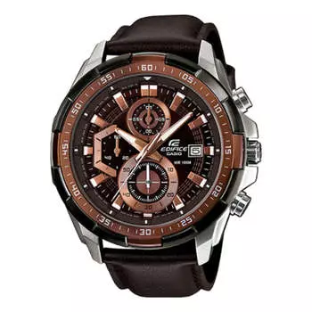 Часы CASIO EDIFICE Serieses Men's Mens Brown Analog, коричневый