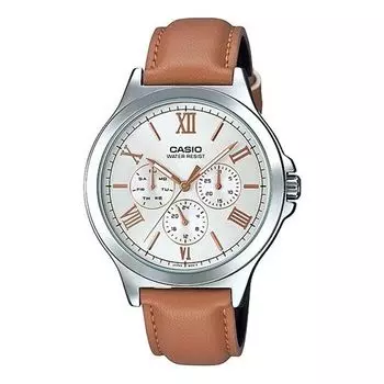 Часы CASIO ENTICER SERISESeries Men'ses Mens Silver Analog, серебряный