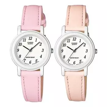 Часы Casio Fashion Analog Watch 'Pink Orange White', розовый