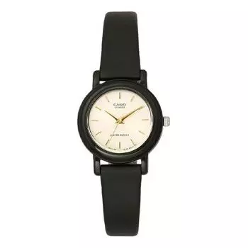 Часы Casio Fashion Stylish Analog Watch 'Black White Gold', черный