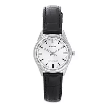 Часы CASIO Female DRESS Japan / South Korea Fashion Quartz Black Analog, черный