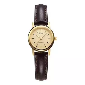 Часы CASIO Female DRESS Japan / South Korea Fashion Gold Analog, желтый