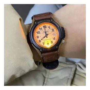 Часы CASIO forester Series Forest Retro Fashion Stylish Classic Pointers Series Waterproof Quartz Watch Brown Analog, коричневый