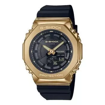 Часы CASIO G-Shock Analog-Digital 'Black Gold', черный/золото