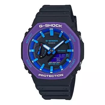 Часы CASIO G-Shock Analog-Digital 'Black Purple'