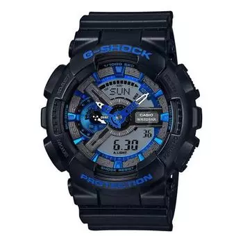 Часы CASIO G-Shock Analog-Digital 'Black Blue', черный