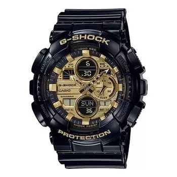 Часы CASIO G-Shock Analog-Digital 'Black Gold', черный