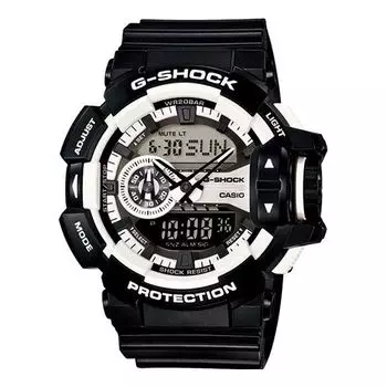 Часы CASIO G-Shock Analog-Digital 'Black White', черный
