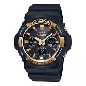 Часы CASIO G-Shock Analog-Digital 'Black Gold', черный