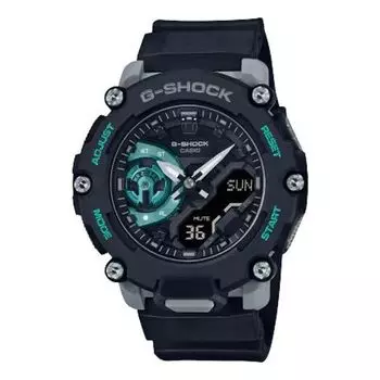 Часы CASIO G-Shock Analog-Digital 'Black', зеленый