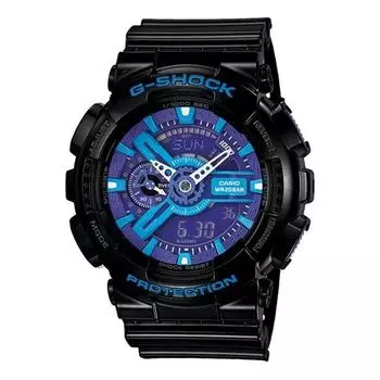 Часы CASIO G-Shock Analog-Digital 'Black Blue', черный