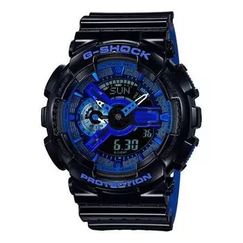 Часы CASIO G-Shock Analog-Digital 'Black Blue', черный