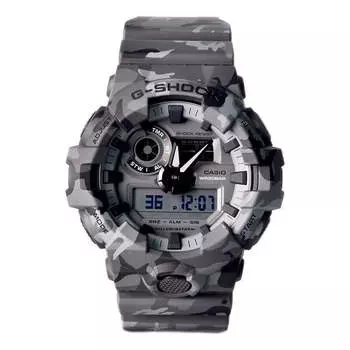Часы CASIO G-Shock Analog-Digital 'Black Grey', цвет camouflage