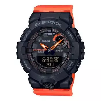 Часы CASIO G-Shock Analog-Digital 'Black Orange', черный