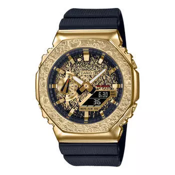 Часы CASIO G-Shock Analog-Digital 'Black Gold', черный