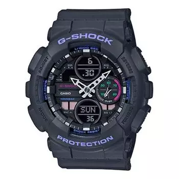 Часы CASIO G-Shock Analog-Digital 'Black Purple'