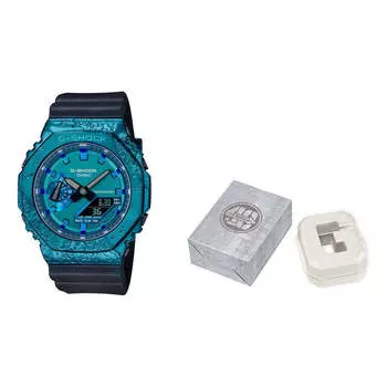 Часы CASIO G-Shock Analog-Digital 'Blue', синий