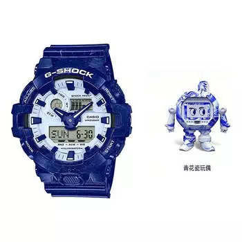 Часы CASIO G-Shock Analog-Digital 'Blue', синий