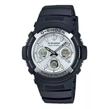 Часы CASIO G-Shock Analog-Digital 'Blue White', черный