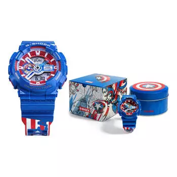 Часы CASIO G-Shock Analog-Digital 'Blue', синий