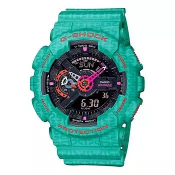 Часы CASIO G-Shock Analog-Digital 'Green', зеленый