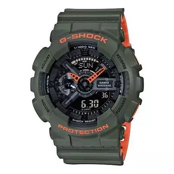 Часы CASIO G-Shock Analog-Digital 'Green', зеленый