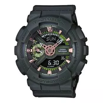 Часы CASIO G-Shock Analog-Digital 'Green', зеленый