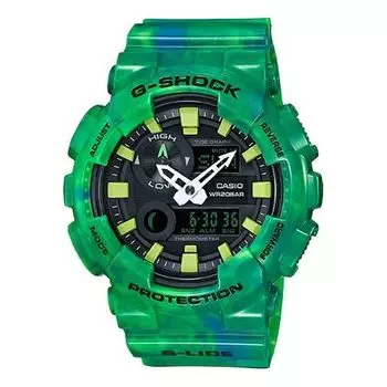 Часы CASIO G-Shock Analog-Digital 'Green', зеленый