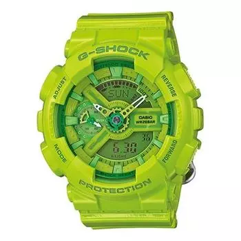 Часы CASIO G-Shock Analog-Digital 'Green', зеленый