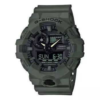Часы CASIO G-Shock Analog-Digital 'Green', зеленый