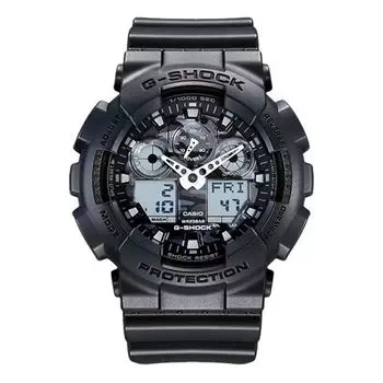 Часы CASIO G-Shock Analog-Digital 'Grey', черный