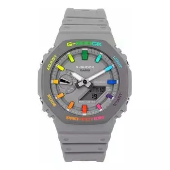 Часы CASIO G-Shock Analog-Digital 'Grey', серый