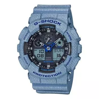 Часы CASIO G-Shock Analog-Digital 'Light Blue', синий