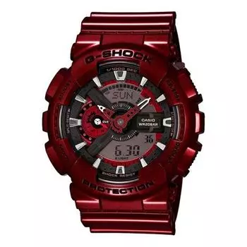 Часы CASIO G-Shock Analog-Digital 'Red', красный