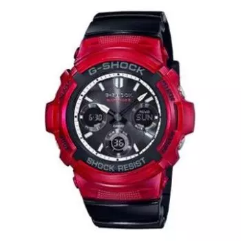 Часы CASIO G-Shock Analog-Digital 'Red', красный