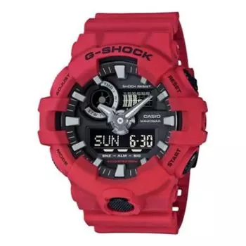 Часы CASIO G-Shock Analog-Digital 'Red', красный