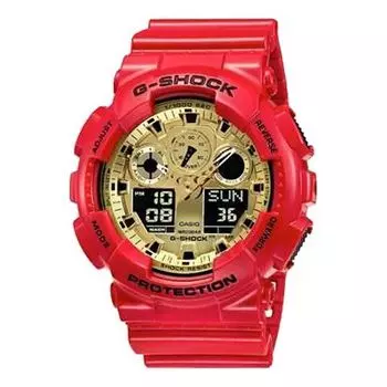 Часы CASIO G-Shock Analog-Digital 'Red', красный
