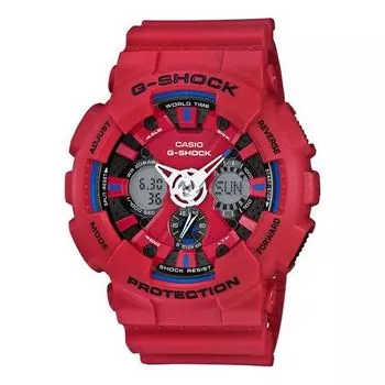 Часы CASIO G-Shock Analog-Digital 'Red', красный