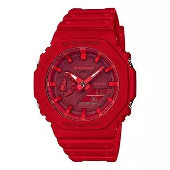 Часы CASIO G-Shock Analog-Digital 'Red', красный
