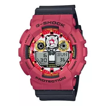 Часы CASIO G-Shock Analog-Digital 'Red', красный
