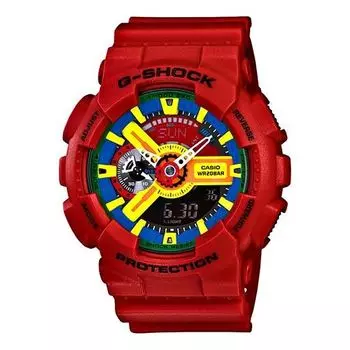 Часы CASIO G-Shock Analog-Digital 'Red', красный