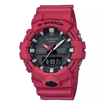 Часы CASIO G-Shock Analog-Digital 'Red', красный