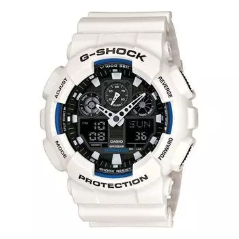 Часы CASIO G-Shock Analog-Digital 'White', белый