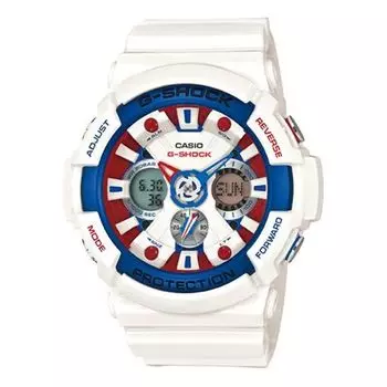 Часы CASIO G-Shock Analog-Digital 'White', белый