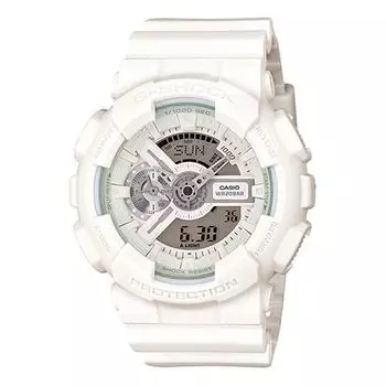 Часы CASIO G-Shock Analog-Digital 'White', белый