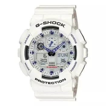 Часы CASIO G-Shock Analog-Digital 'White', белый
