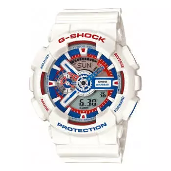 Часы CASIO G-Shock Analog-Digital 'White', белый