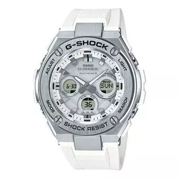 Часы CASIO G-Shock Analog-Digital 'White', белый
