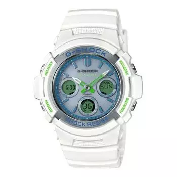 Часы CASIO G-Shock Analog-Digital 'White', белый
